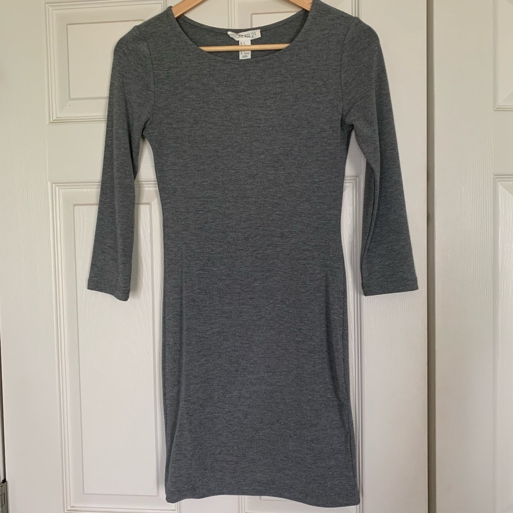Gray dress